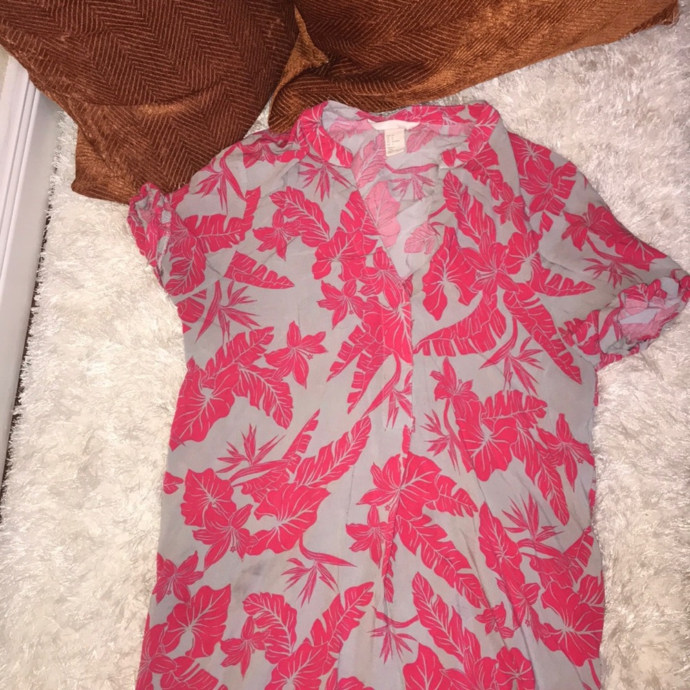 Tropical H&M dress
